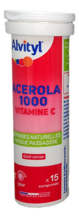 ALVITYL ACEROLA 1000 VITAMINE C    15 comprimés